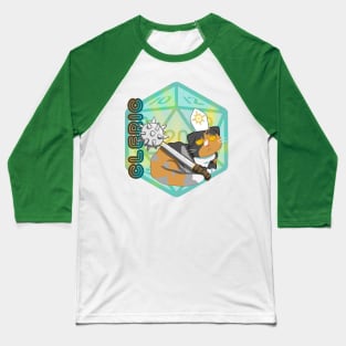 D&D Cleric Cat Baseball T-Shirt